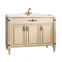 Belux Тумба под раковину Империя Н105 слоновая кость – фотография-1